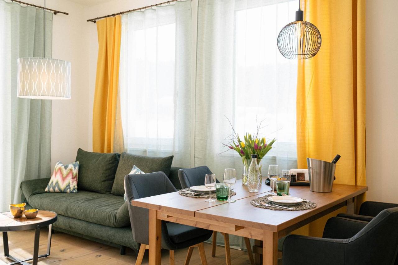 Forellenhof Appartements & Grossmutters Bungalow ลอยทัช ภายนอก รูปภาพ